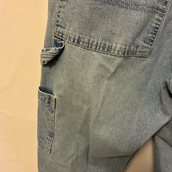 Rare Vintage Baggy Lucky Brand Light Blue Painters Style Jeans 31 - Picture 5 of 10